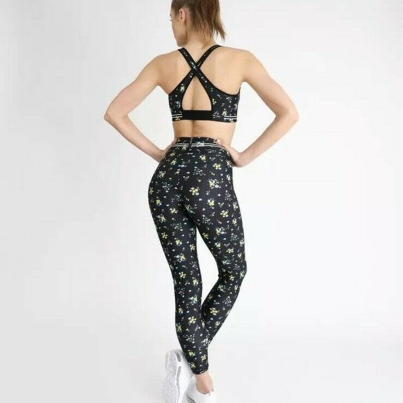 NWT Adam Selman Sz XL-XXL Sport Hi-Rise Wildflower Print Legging 💖Floral - Picture 5 of 14